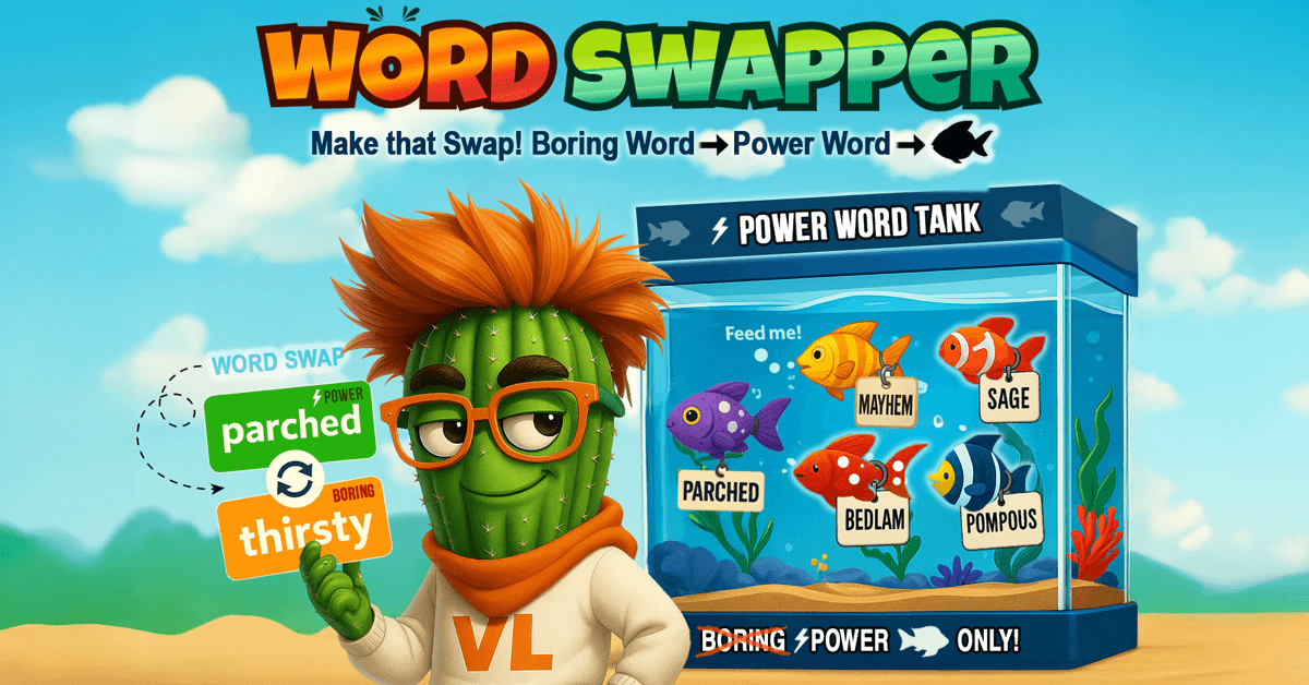 Word Swapper Is Live: One Power Word at a Time