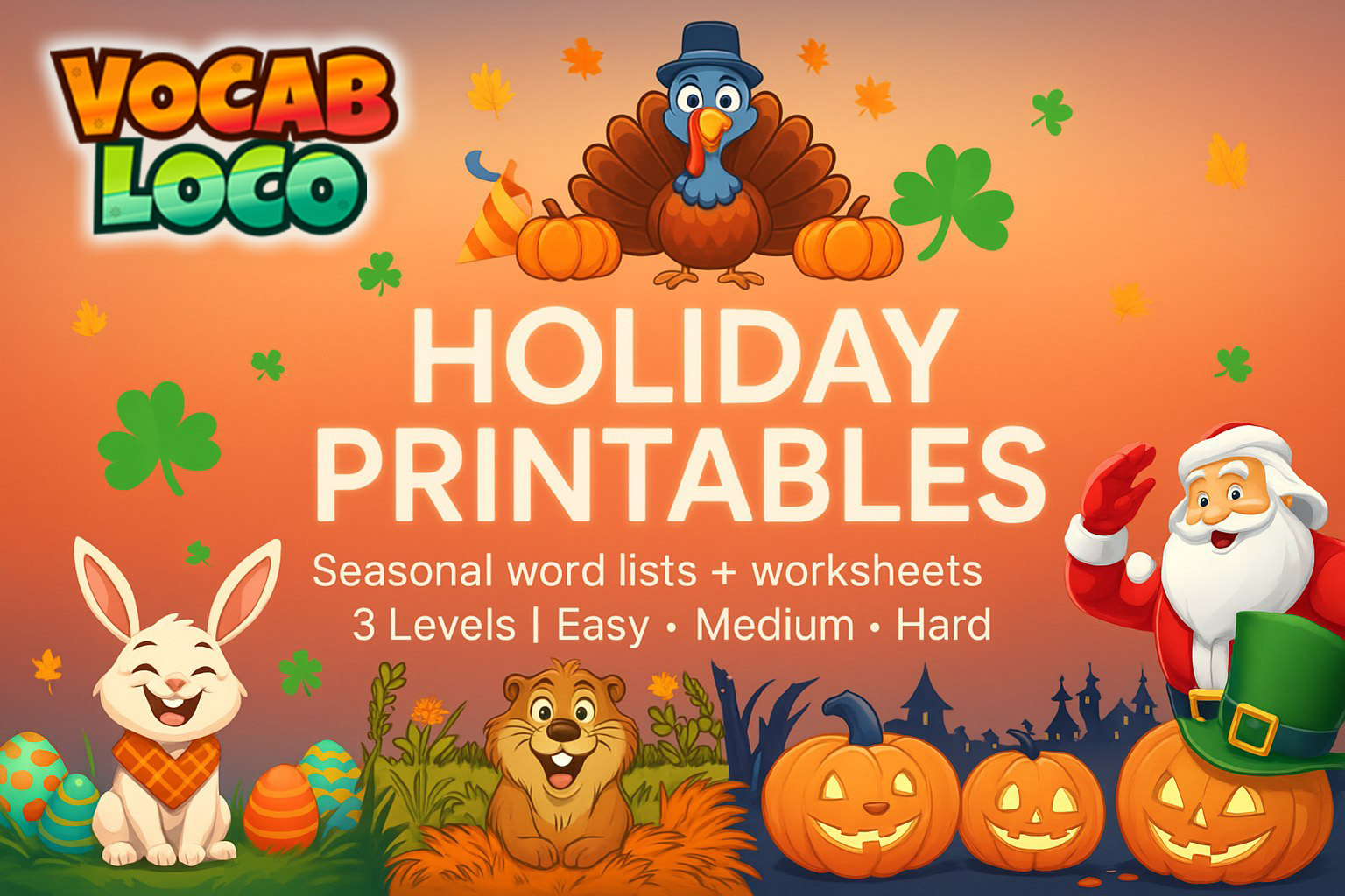 Holiday Worksheet Printables